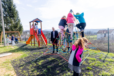 ODPRTJE DVEH  OTROŠKIH IGRIŠČ V KOŠANI 6.3.2026 - Valter Leban-0284